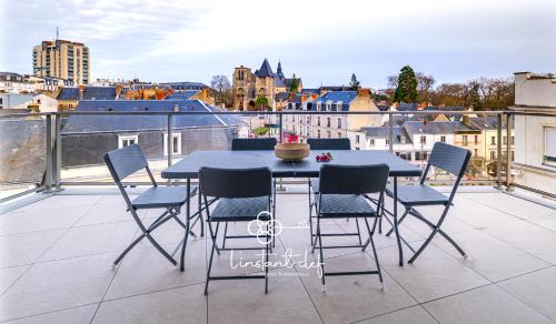 Nord - Gare Apartment | Ecrin unique - Appartement Premium - Terrasse, Vue & Garage