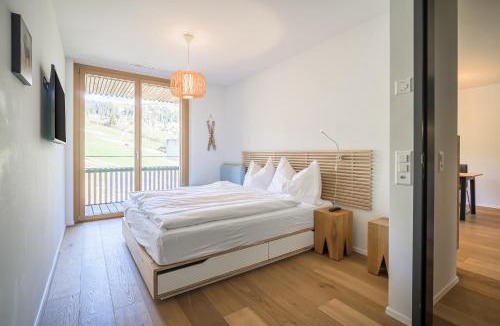Flims Apartment | Edelweiss Ferienwohnung, Stenna Bergblick