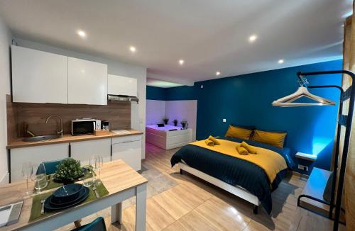 Anatole France Apartment | EDEN SUITE - Jacuzzi - Parking - Clim by Narbana