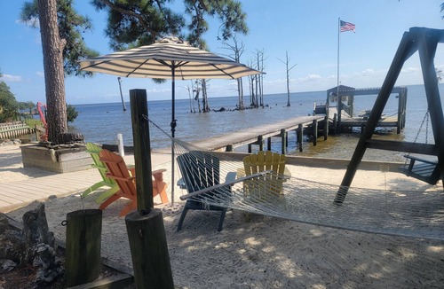 Hertford Apartment | Edgewater "The Landing" Coastal 3 bedroom Duplex. Private beach, Relax and enjoy