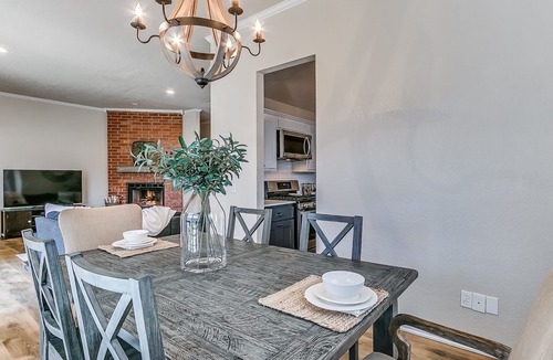 Edmond House | Edmond charmer with Rainfall shower & large yard!