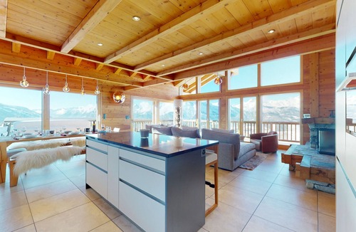 Veysonnaz Ski Chalet | Egg SAUNA & LUXURY chalet 16 pers