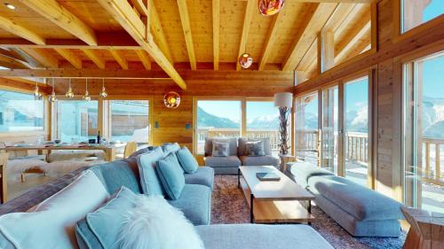 Veysonnaz Ski Chalet | Egg SAUNA & LUXURY chalet 16 pers by Alpvision Résidences