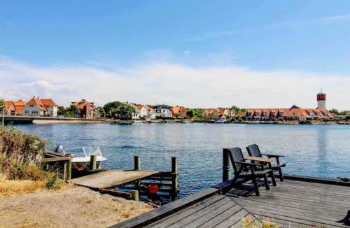 Kerteminde Apartment | Eksklusiv penthouselejlighed med altan og havnekik
