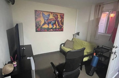 Del Carmen Apartment | El Alebrije Bedroom Apartment Coyoacán Full Kitchen & 65" TV