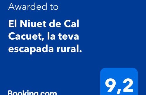 Avia Apartment | El Niuet de Cal Cacuet, la teva escapada rural.
