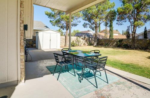 Biggs Field House | El Paso Vacation Rental w/Spacious Yard, Patio!