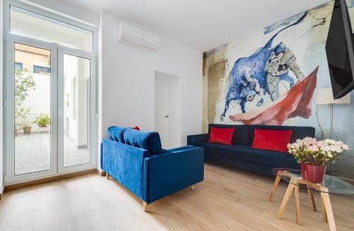 Pla del Bon Repos Apartment | El Patio