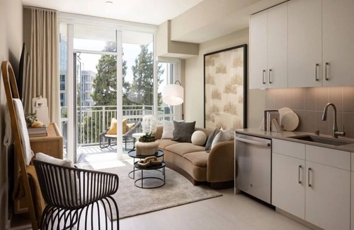 Heritage District Condo | Elegant 1BR Condo w Fire Pit & Pool at The Martin