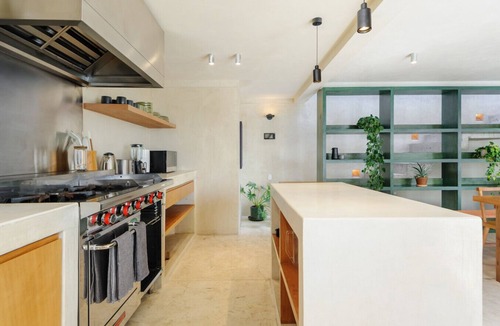 Roma Norte Apartment | Elegant 2 bdr Duplex w/Private Rooftop grill