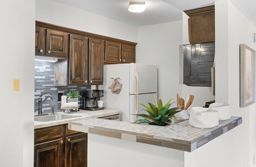 College Station Condo | Elegant 2BR/2BA by TAMU - King - Washer & Dryer