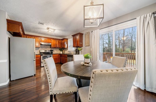 Lawrenceville House | Elegant 3-Bedroom Home w/Private Fenced Backyard