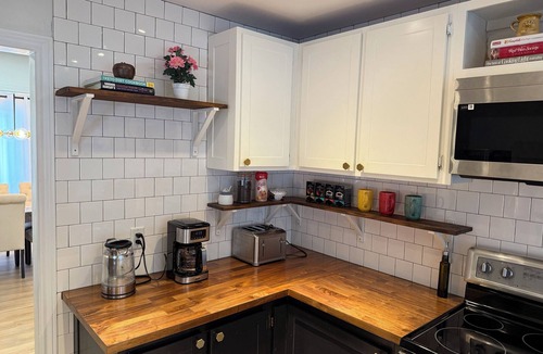 Waterloo House | Elegant 4BR Home | Private Backyard & Trail Access