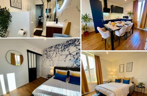 Meaux Apartment | Elegant Apartment - 20 min Disney - Free Parking