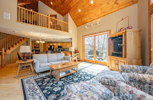 McHenry House | Elegant Chalet w/Wisp Views, Dock & Hot Tub