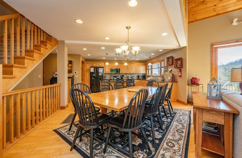 McHenry House | Elegant Chalet w/Wisp Views, Dock & Hot Tub