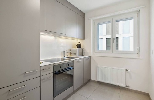 Oerlikon Apartment | Elegant City Apartment with Balcony! (101-16)