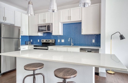 Govalle Apartment | Elegant East Austin 1BR w/Pool, Gym & W/D, nr airport, by Blueground