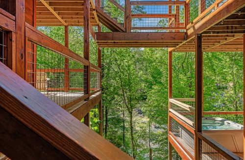 Pigeon Forge Cabin | Elegant Elite Estate By Ghosal Luxury Lodging