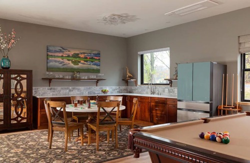 Ithaca House | Elegant Home, 6 bdrms & baths, handicap accessible ~ HotTub ~ Firepit & Wineries