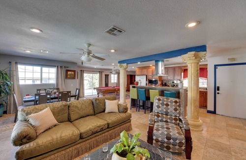 Glen Heather Estates House | Elegant Home w/Pool Table: 3 Mi to Vegas Strip!