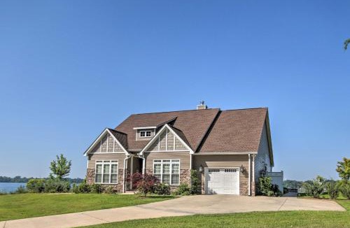 Cross Hill House | Elegant Lakefront Gem with Dock and Sunset Views!
