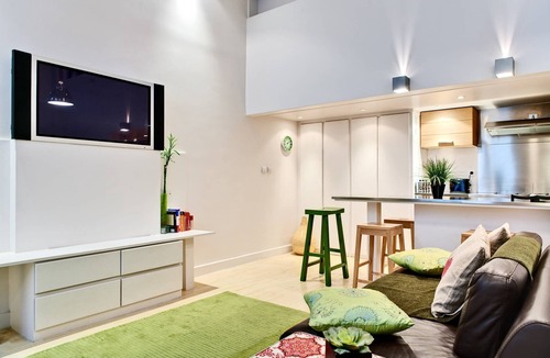 Saint-Merri Apartment | Elegant Loft in Historic Parisian Mansion with Courtyard Charm