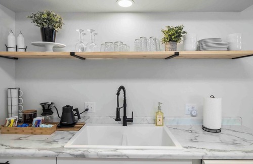 Brookline Station Apartment | Elegant Modern 2BR Escape with Secure Garage Parking