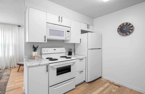 Brookline Station Apartment | Elegant Modern 2BR Escape with Secure Garage Parking