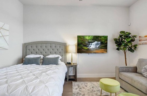 King William Apartment | Elegant & Modern Studio mins from Riverwalk