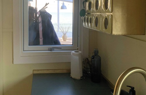 Allingabro House | Elegant pastels and panorama view to Lystrup Beach