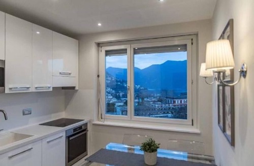 Lugano Apartment | Elegant penthouse apartment with lake view