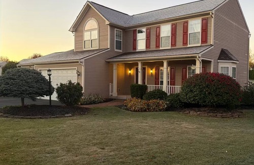 West Henrietta House | Elegant Retreat with Private Theater
