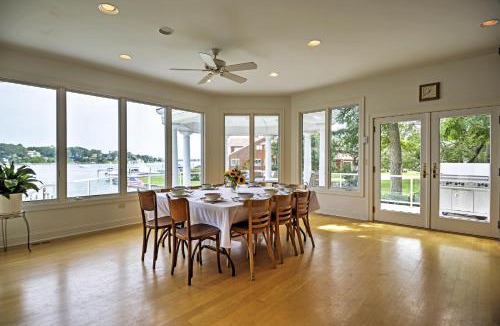 Point Pleasant House | Elegant Riverfront Home with Expansive Views
