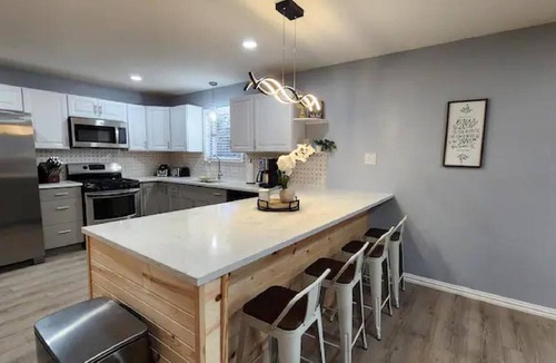 Denison House | Elegant & Spacious Home with large fence in back yard with garage.