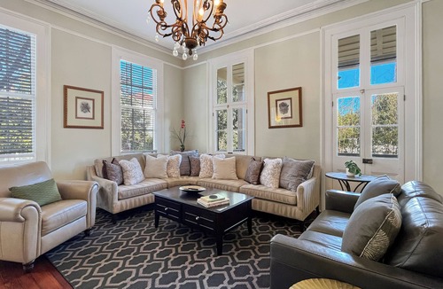 Savannah Victorian District House | Elegant Upper Unit in Historic Savannah