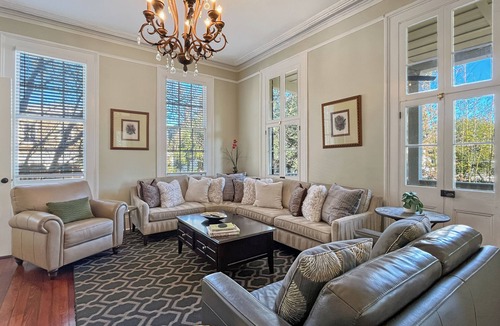 Savannah Victorian District House | Elegant Upper Unit in Historic Savannah