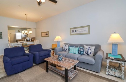 Butler Beach Condo | Elevator, 3rd Floor Ocean View, 2 Bed 2 Bath, just steps to private beach access