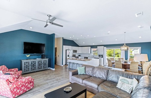 Southern Shores House | Elevator! Dogs, Semi OF, Private Pool, Hot Tub, SS2026