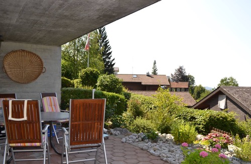 Emmetten Apartment | Elfe-Apartments: Two-room Apartment with Garden, 2-4 guests