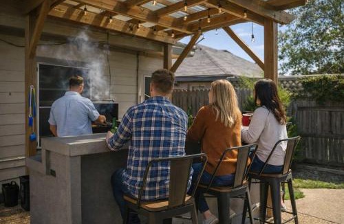 Fossil Creek House | Elite 4BR 2BA Holiday Home with Hot Tub, Pool, and BBQ