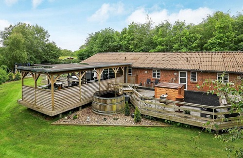 Vester Grønning House | Elite Holiday Home in Roslev Denmark with Sauna