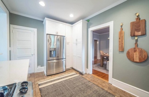 Charlotte House | Elizabeth Bungalow, Fenced Yard, Fireplaces, Grill
