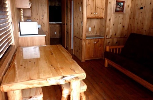 West Yellowstone Cabin | Elk Haven Camping (Cabin 16)