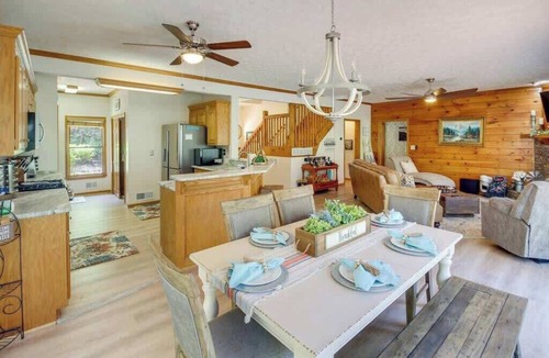East Ellijay House | Ellijay Riverfront Escape: Game Room & Fire Pit