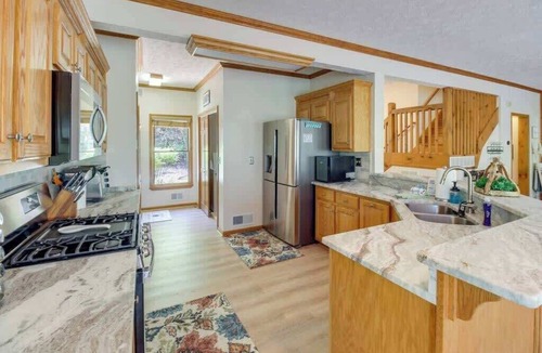 East Ellijay House | Ellijay Riverfront Escape: Game Room & Fire Pit