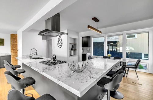 Elmhurst House | Elmhurst Luxury 4BR w/Pool, Fenced Yard, Downtown