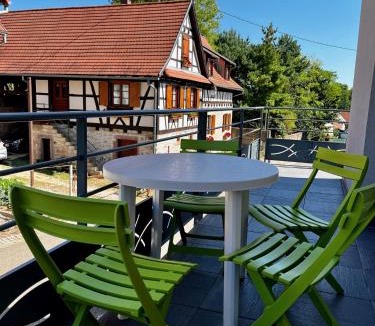Cleebourg Apartment | Elsasslogie im Winzerdorf