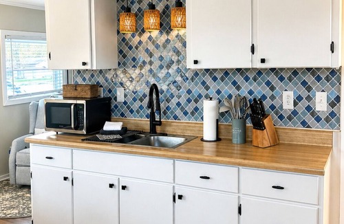 Ashville Apartment | Ember & Shore is a cozy retreat created for enjoying life’s quieter moments.