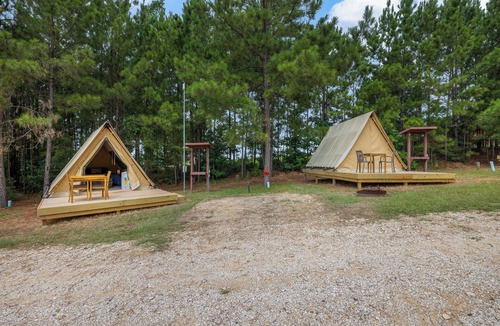 Onalaska RV Rental | Embrace a Cozy A-Frame Getaway On Lake Livingston